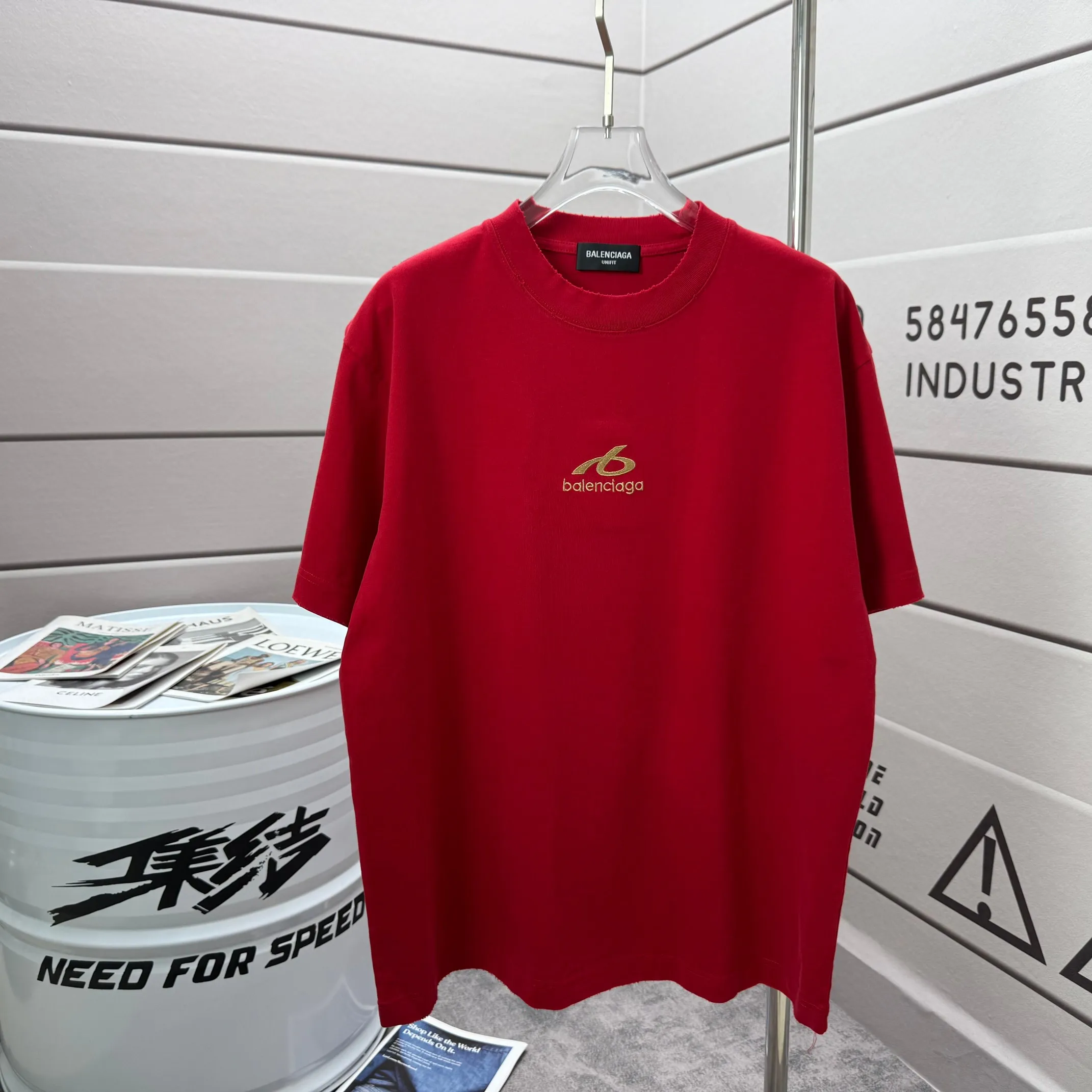 # * Balenciag*2026 New Arrival 320 tee Same Style : Black Size :S M L XL XXL Size： S （90-130 ） M （120-150 ） L （140-165 ） XL （160-180 ） XXL （180-210 ）